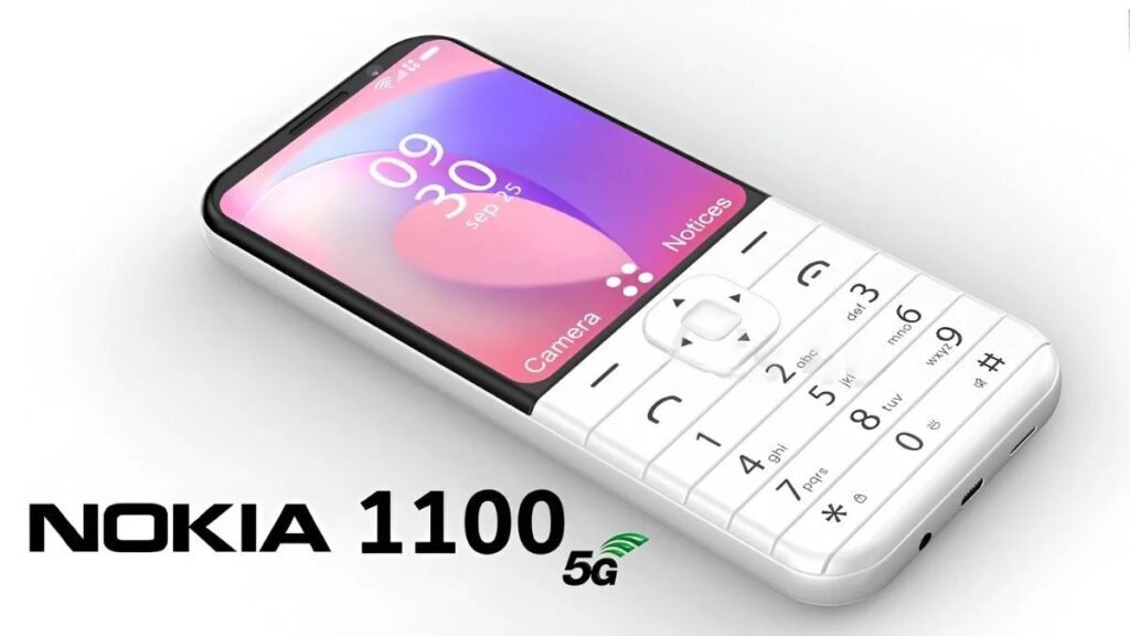 Nokia 1100 5G, Nokia 1100 smartphone, Nokia 1100 5G launch, Nokia 1100 5G features, Nokia 1100 5G design, Nokia 1100 5G specs, Nokia 1100 5G storage, Nokia 1100 5G review, Nokia 1100 5G 2025, Nokia 5G phone,